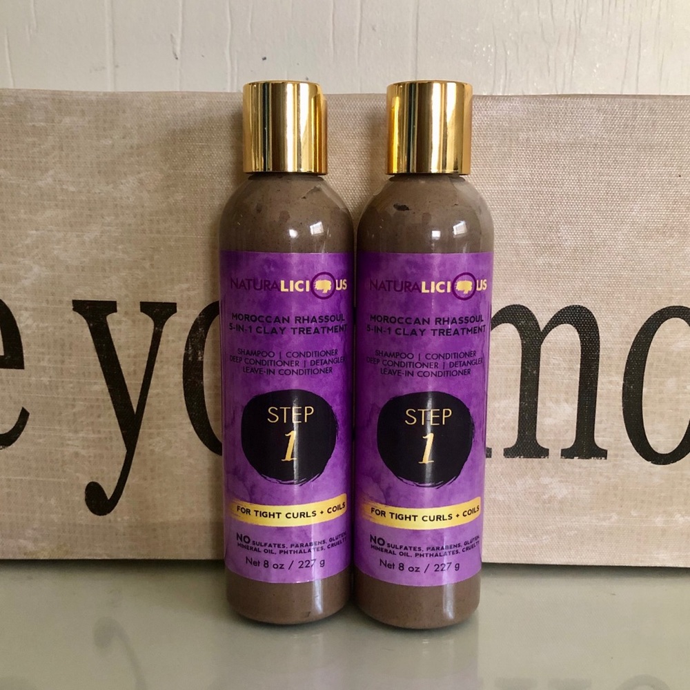 Naturalicious Moroccan Rhassoul 5 in 1 Clay